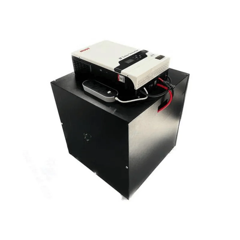 5.2KVA / 5200W MUST Portable Plug & Play Power System + 4x 200AH Deep Cycle Gel Batteries (SOLAR READY)