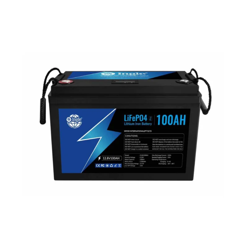 Ingle 12.8V 100AH 1.28kWh Lithium Battery