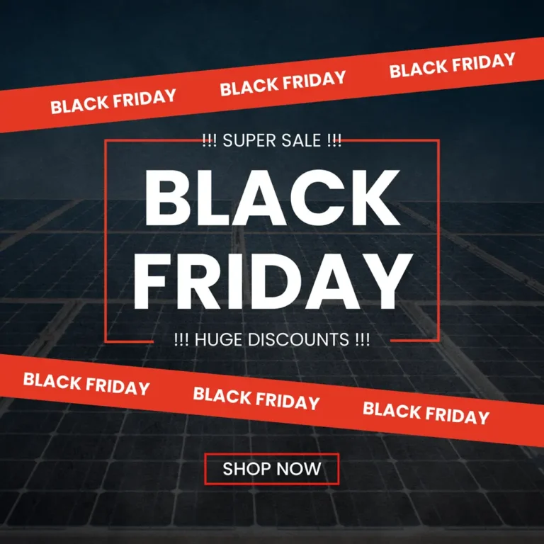 Black Friday Solar Deals - Grid Solutions