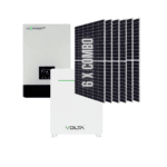 5KVA LuxPower Hybrid Inverter MPPT + Volta 5.12kWh (STAGE 1 / NEW GEN) Lithium Battery + 6 x 545W Tier 1 Mono Crystal Solar Panels Combo Kit