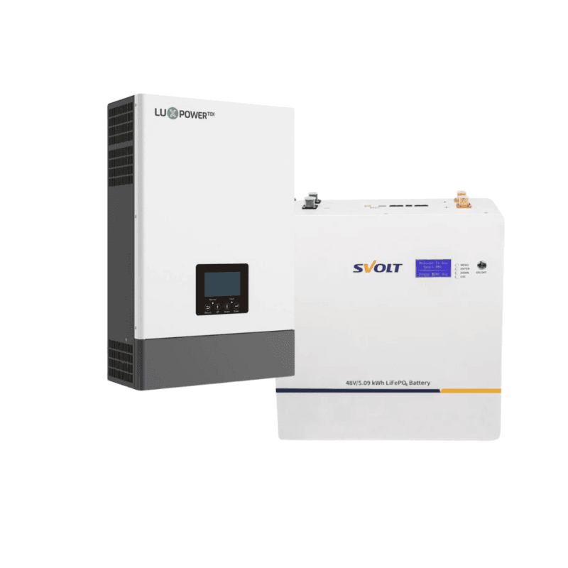 Luxpower 5KVA / 5000W Hybrid Inverter + 5.43kWh SVOLT Lithium Battery | Advanced Solar Power Solution Combo