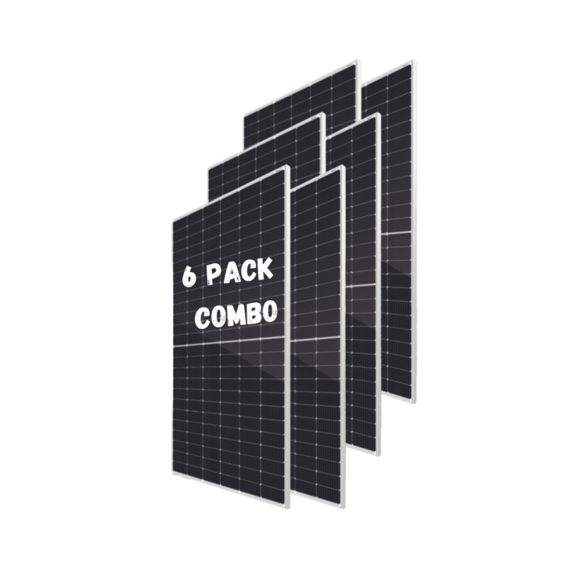 545W HAITAI TaiJi TIER 1 Mono Crystal Solar Panel (6 Pack Combo)